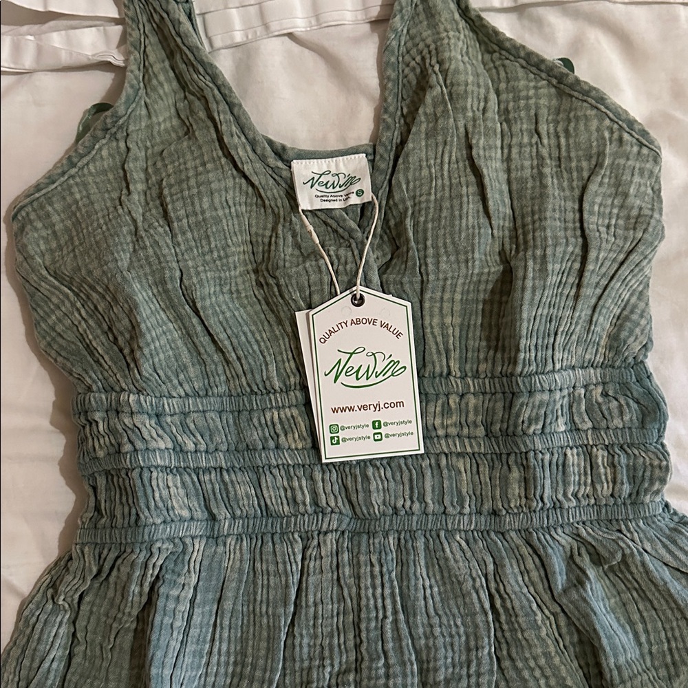 Boho V Neck Jumpsuit.
